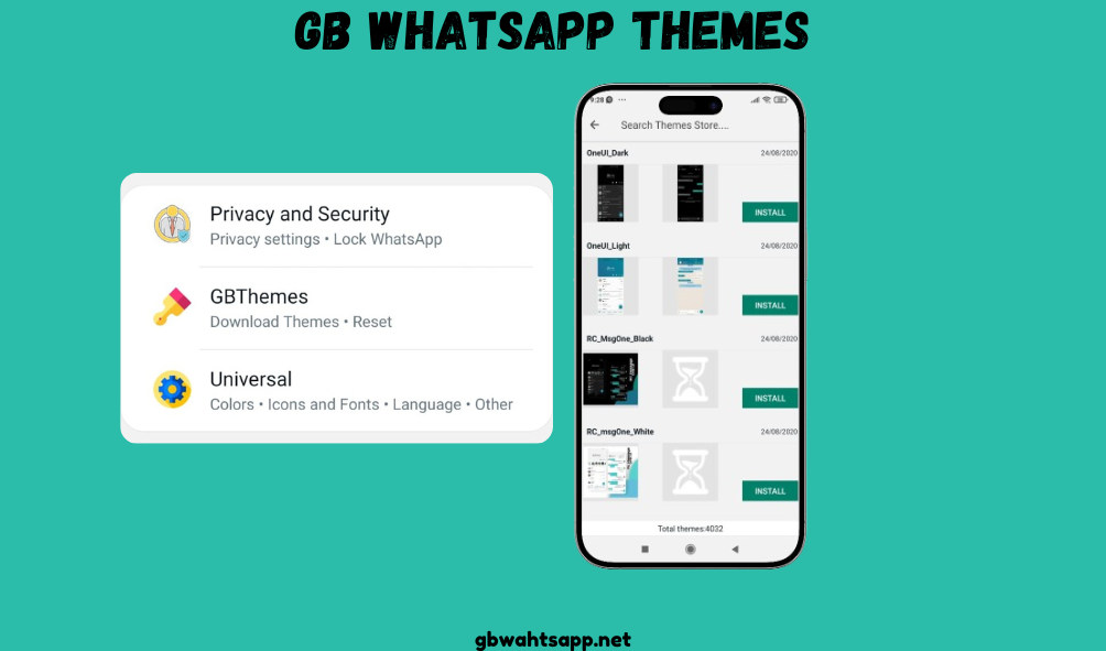 GB WhatsApp Themes