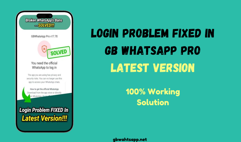 gbwhatsaoo login problem fixed